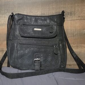 Black Crossbody Shoulder Bag - St. John's Bay